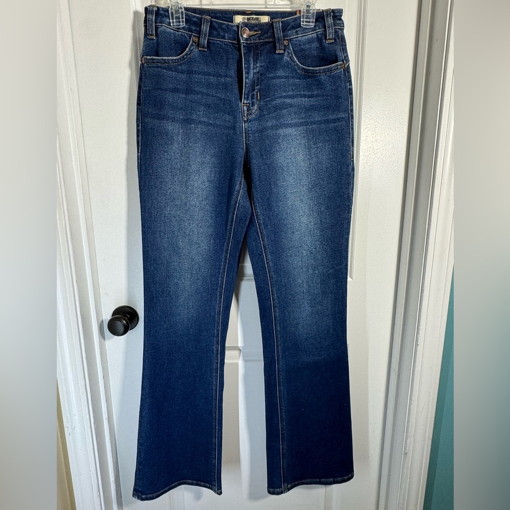 Women's Boot Cut Jeans - Picture 4 of 5